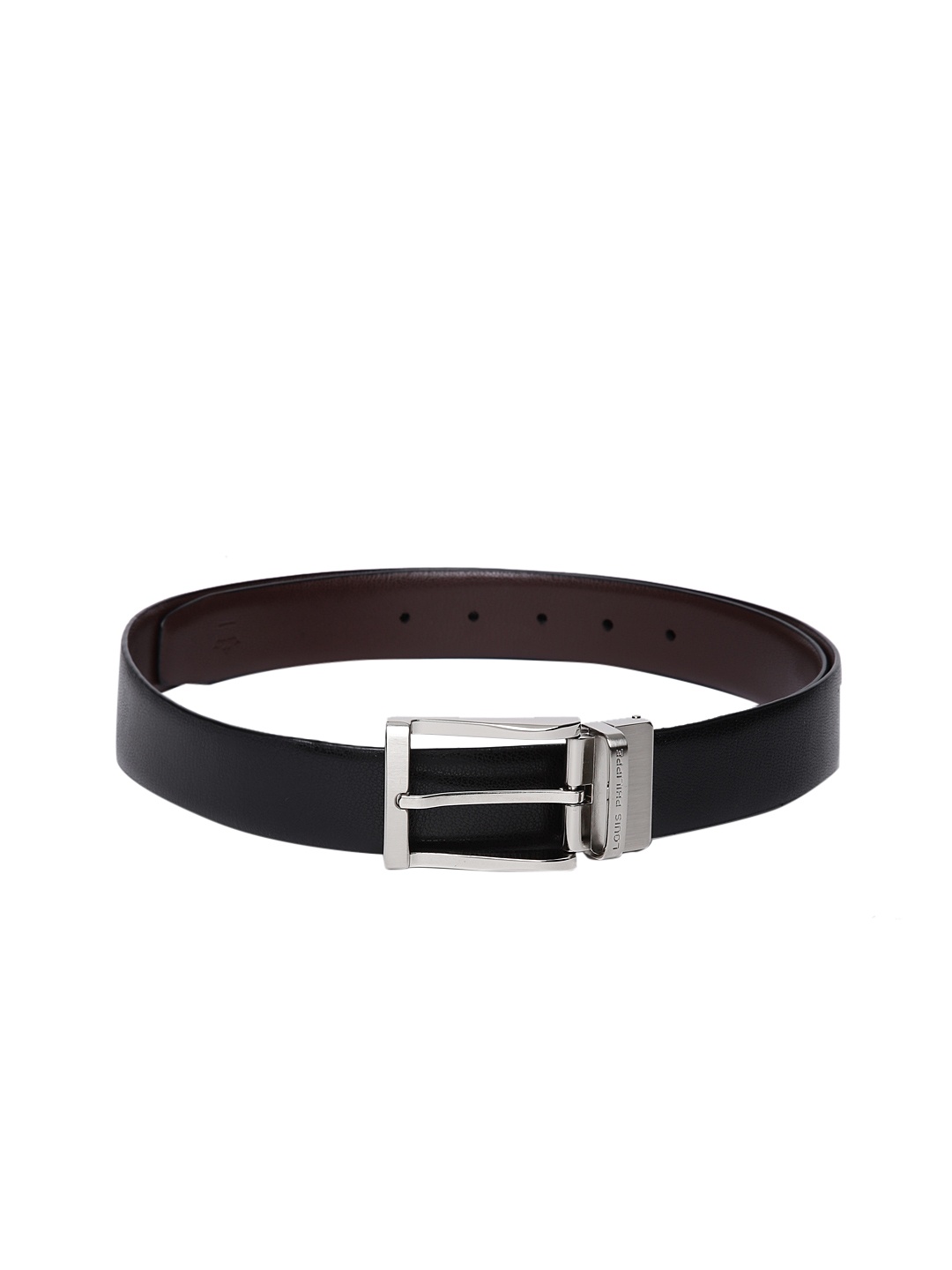 

Louis Philippe Men Black & Brown Reversible Leather Belt