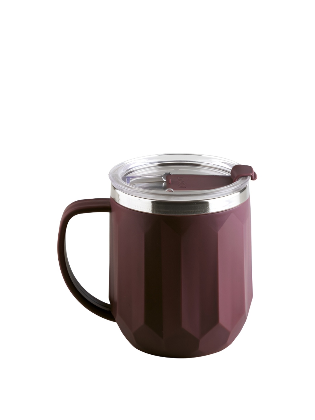

JOYO Polar Insulated Maroon Solid Stainless Steel Mug 450 ml
