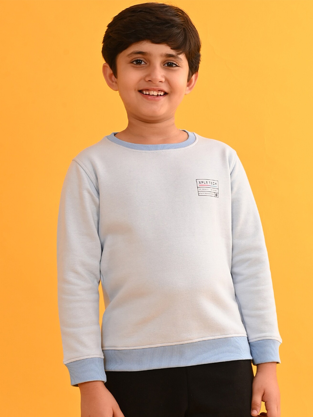

Anthrilo Boys Round Neck Sweatshirt, Blue