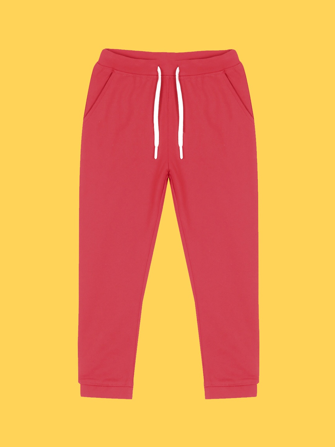 

Anthrilo Boys Relaxed Fleece Joggers, Red