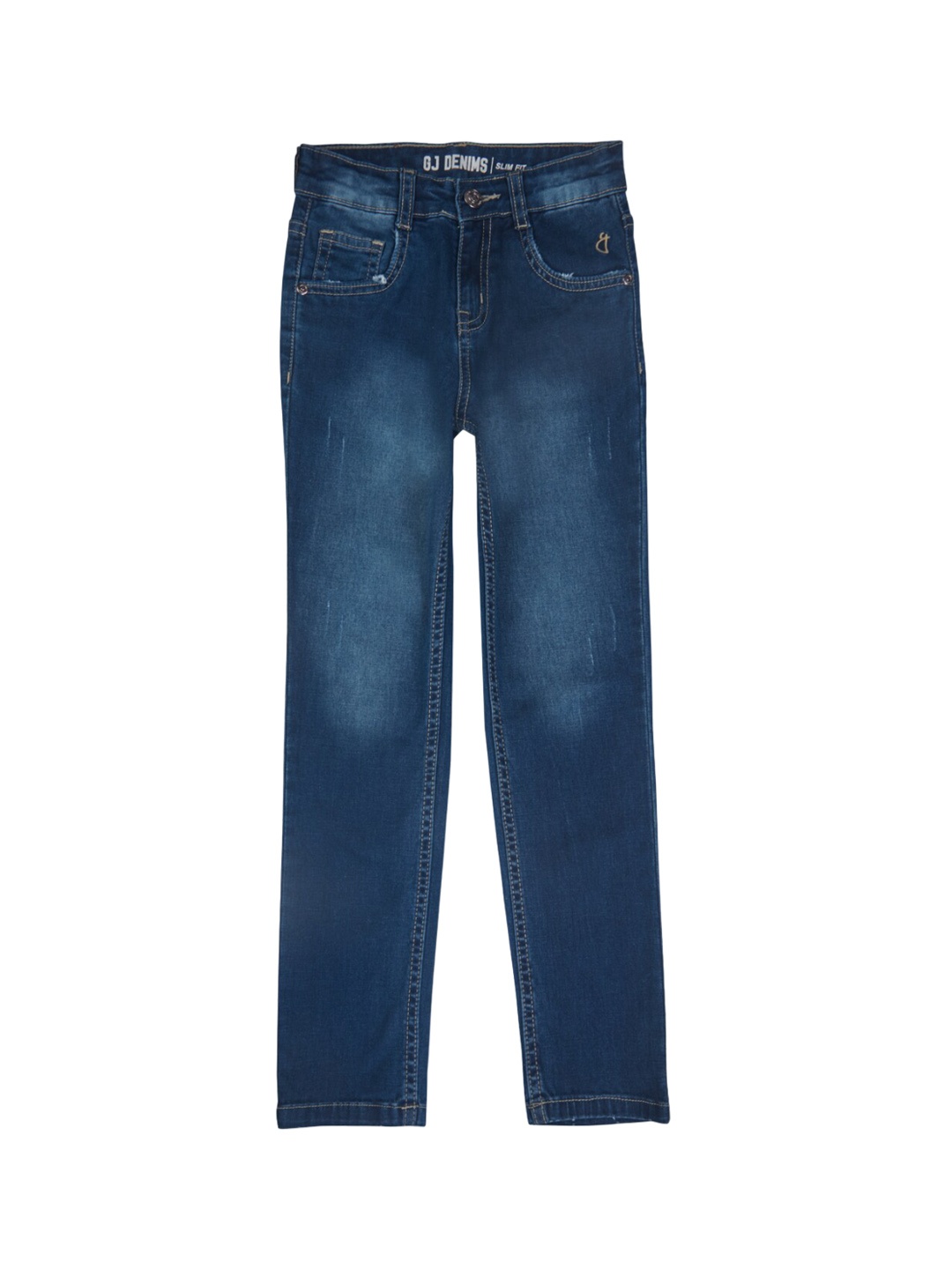 

Gini and Jony Boys Regular Fit Light Fade Clean Look Jeans, Blue