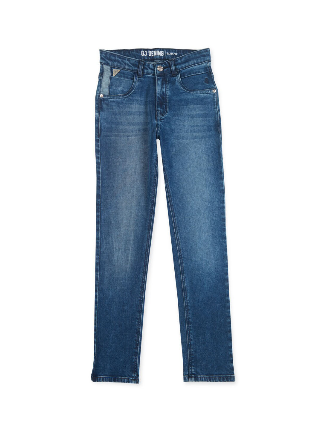 

Gini and Jony Boys Light Fade Clean Look Jeans, Blue