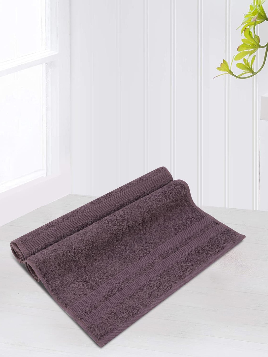 

LUSH & BEYOND Purple 2Pcs Self-designed 500 GSM Pure Cotton Hand Towels