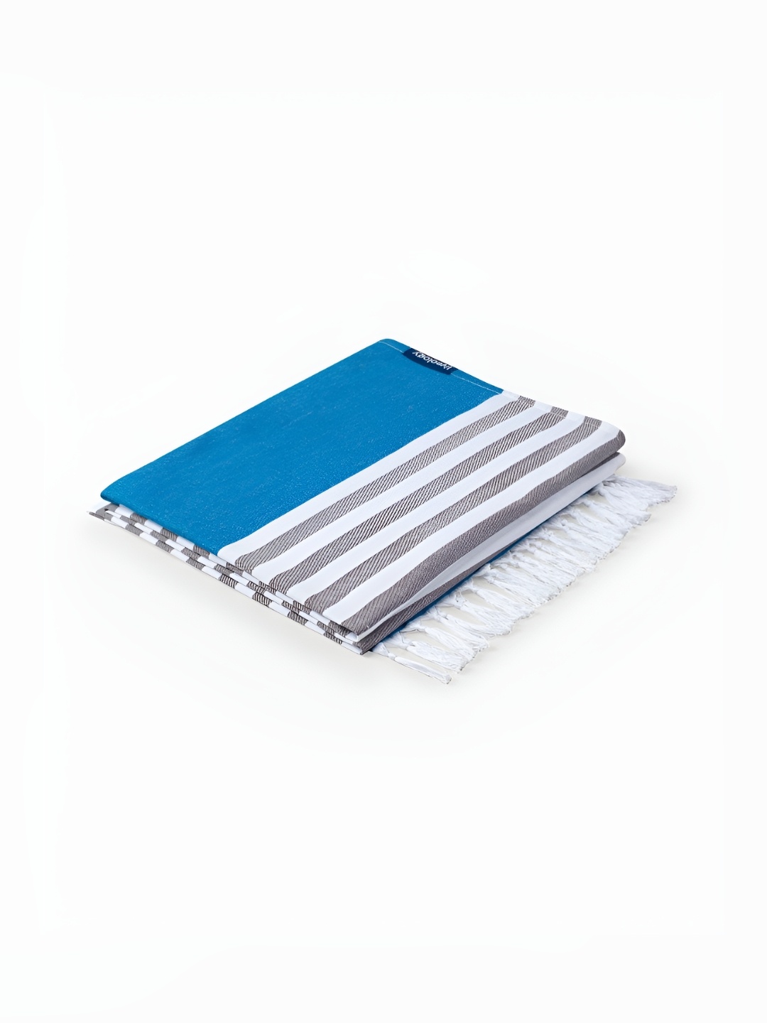 

Liveology Blue & White Striped Printed 200 GSM Bath Towel