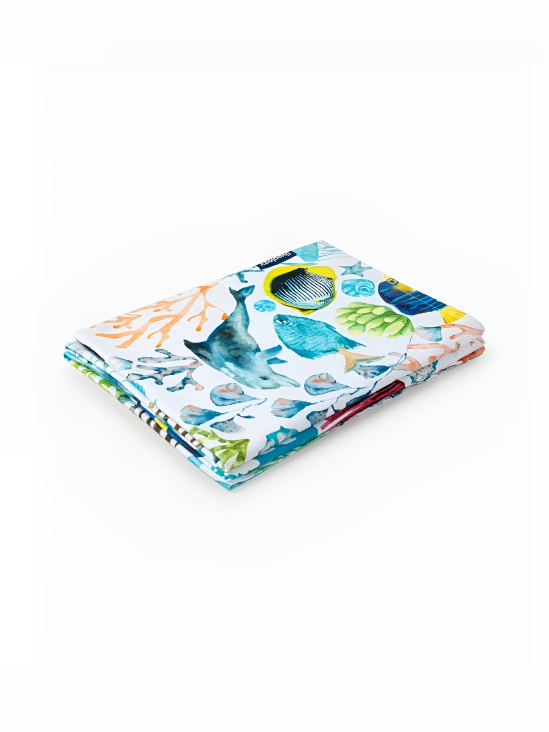 

Liveology Blue White Texture Atlantis Printed Cotton 200 GSM Beach Towel