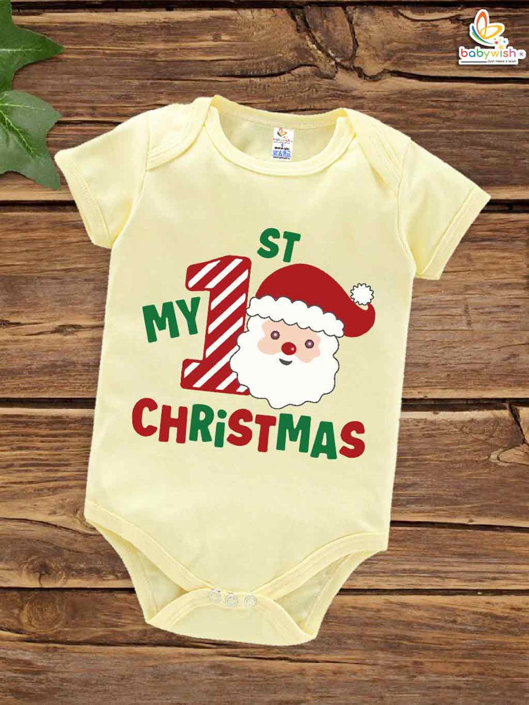 

Babywish Infants Graphic Printed Cotton Bodysuit, Yellow