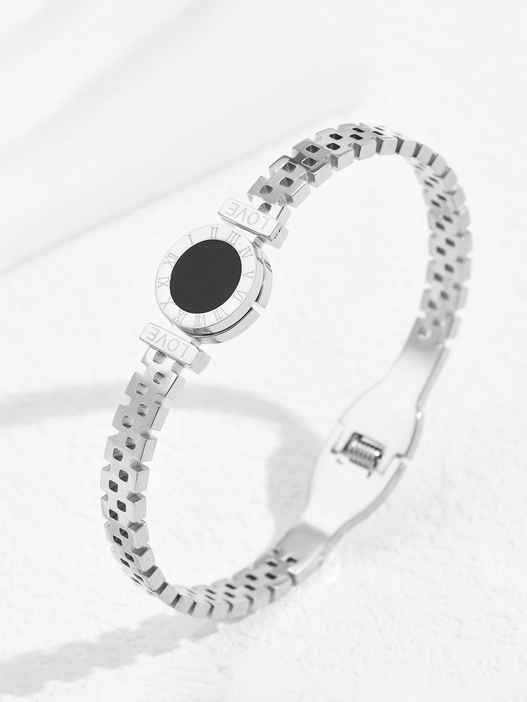 

Designs & You Silver-Plated Bangle-Style Bracelet