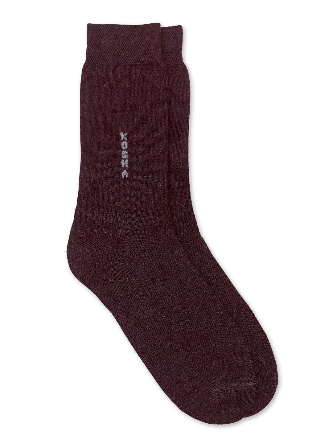 

Kosha Women Pack Of 2 Merino Wool Fine Regular Socks, Maroon