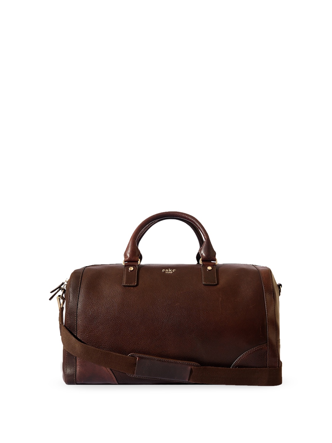 

Eske Nix Leather Duffel Bag, Brown