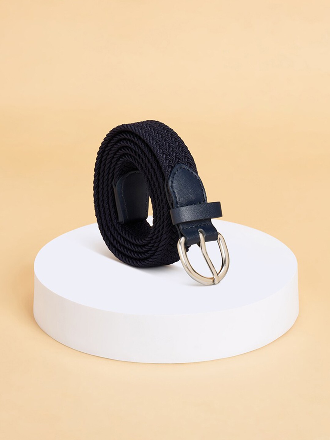 

Forever Glam by Pantaloons Women PU Belt, Navy blue