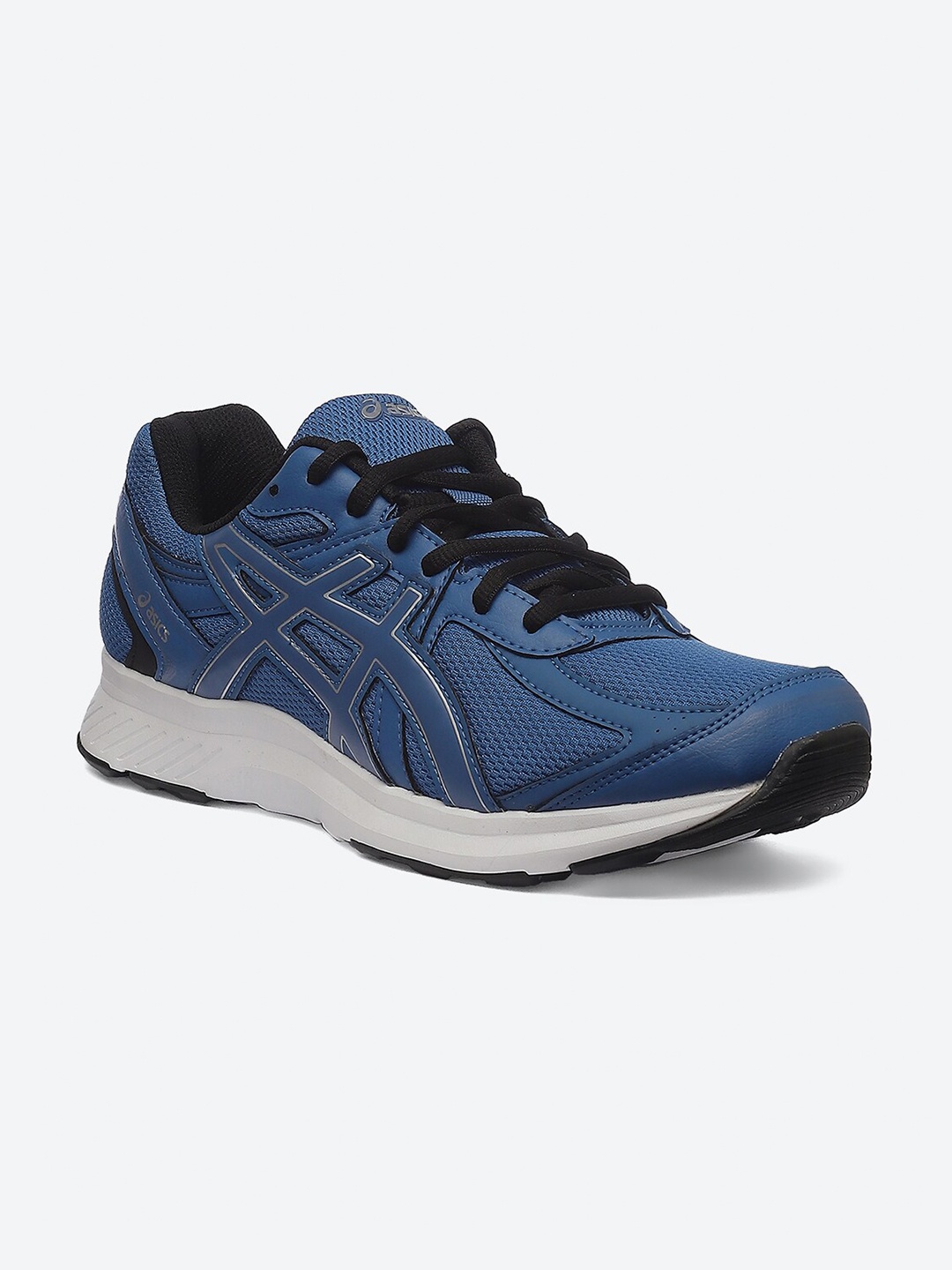 

ASICS Men Road Jog Lace-Up Running Shoes, Navy blue