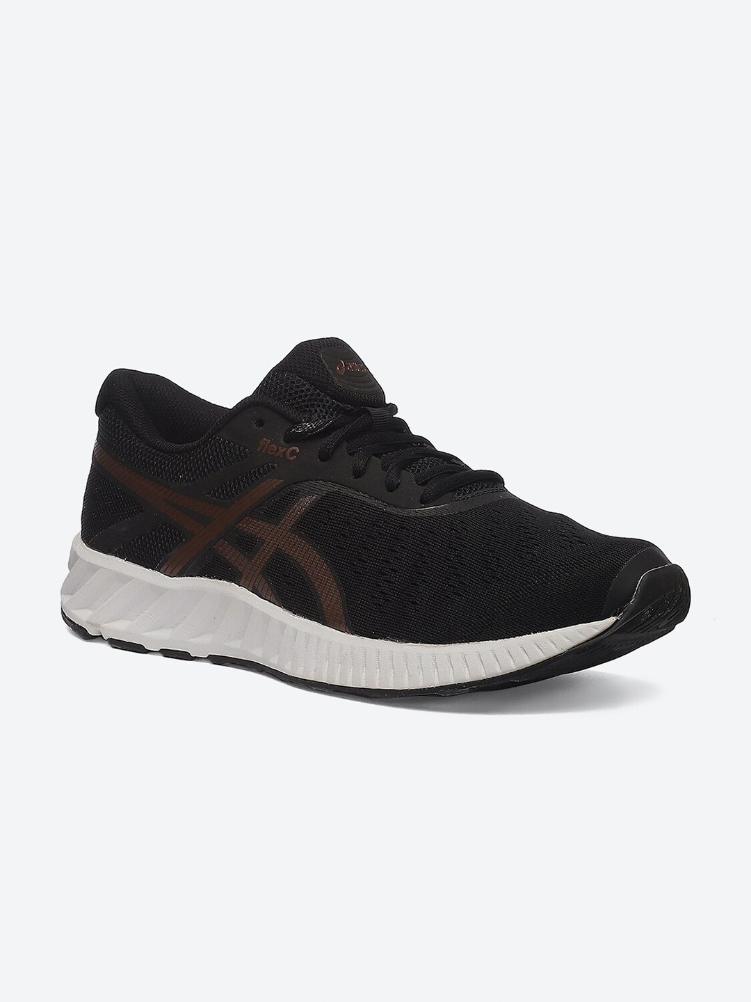 

ASICS Men FLEX C Sports Shoe, Black