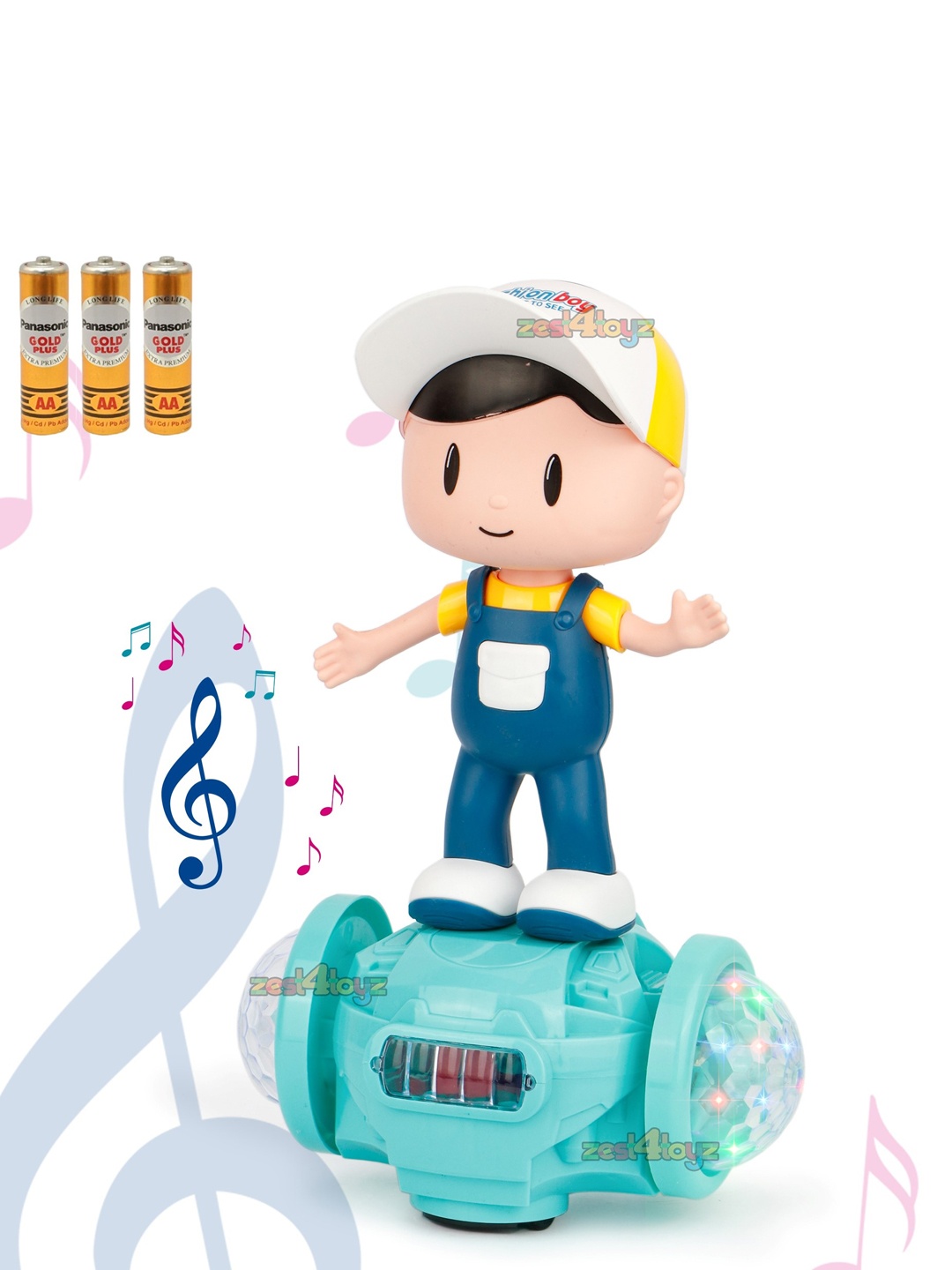 

zest 4 toyz Kids Assorted 360 Degree Rotating Dancing Boy