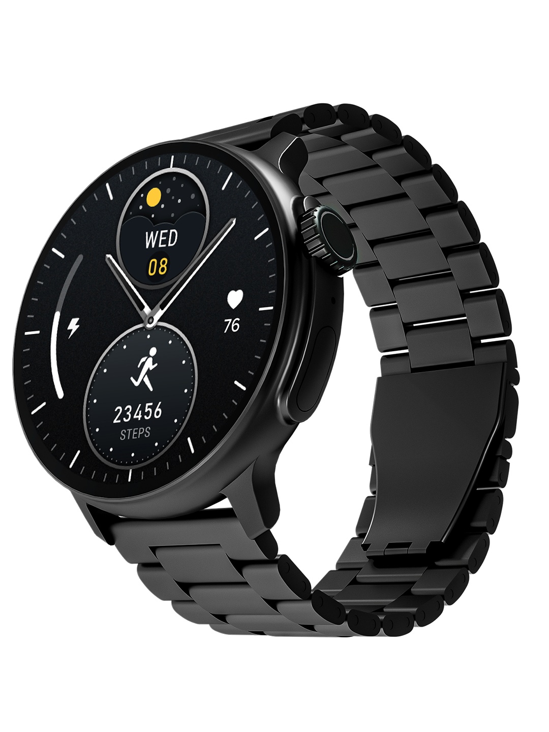 

boAt Lunar Tigon 1.45" AMOLED Display Smartwatch, Black