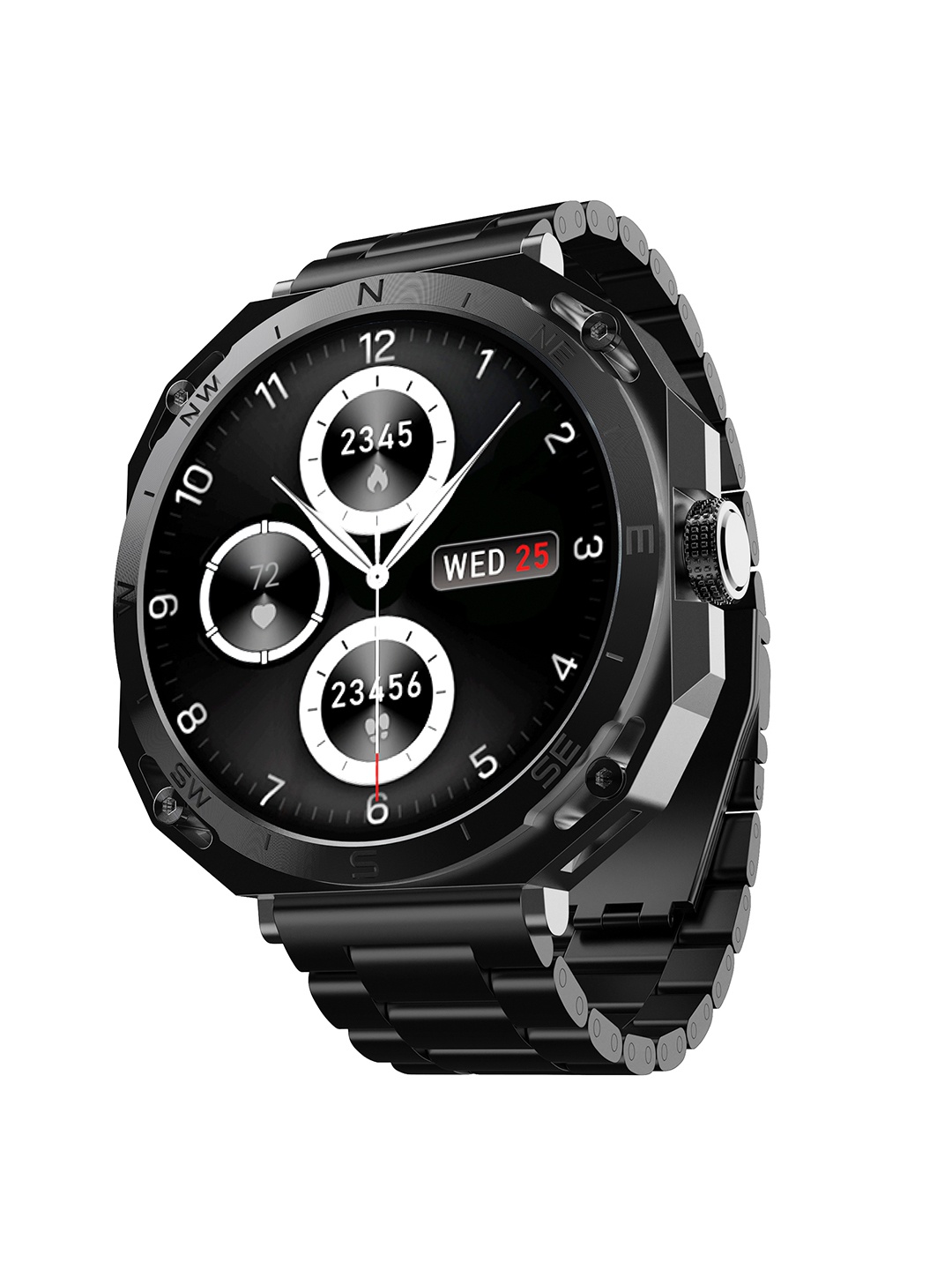 

boAt Enigma Z20 Smartwatch With 1.51" HD Display Smartwatch, Black