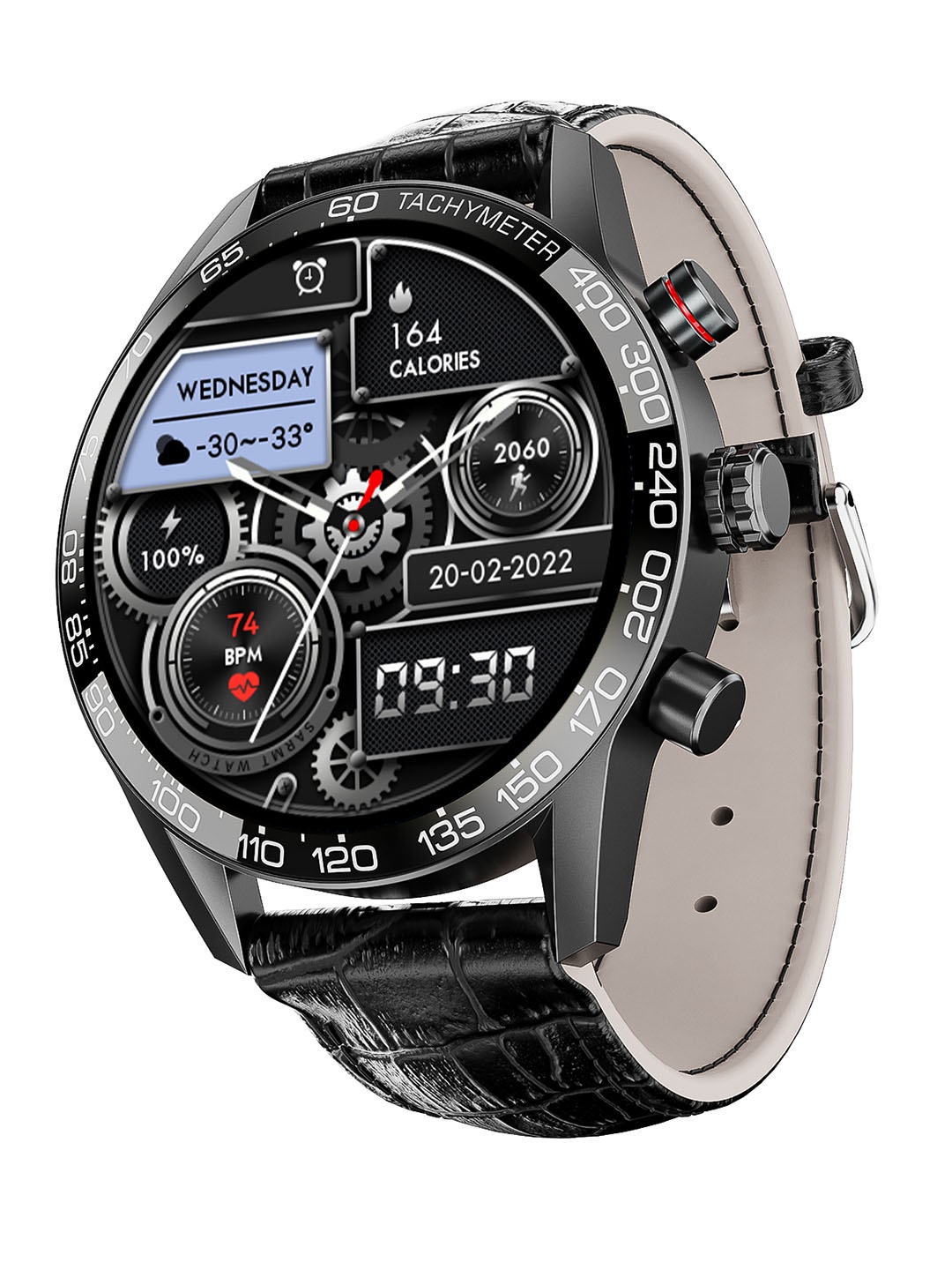 

boAt Enigma Z40 Smartwatch With 1.39" HD Display Smartwatch, Black