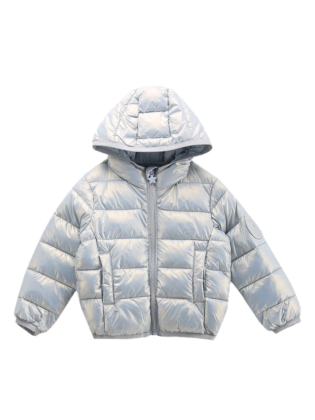 

U.S. Polo Assn. Kids Girls Hooded Puffer Jacket, Blue