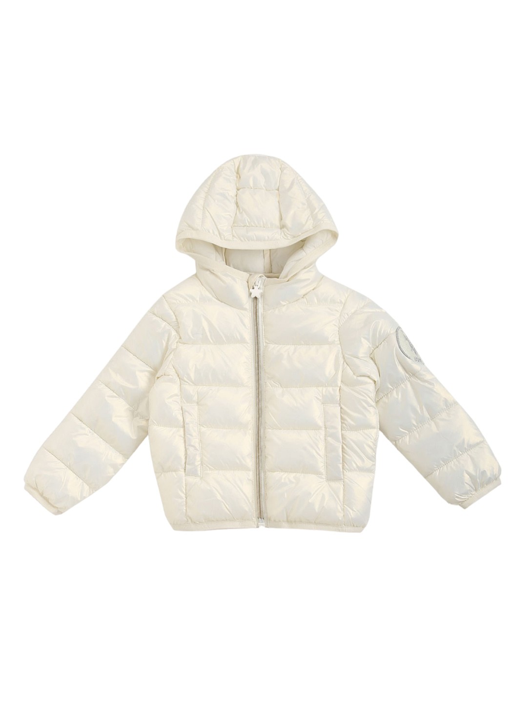 

U.S. Polo Assn. Kids Girls Hooded Puffer Jacket, White