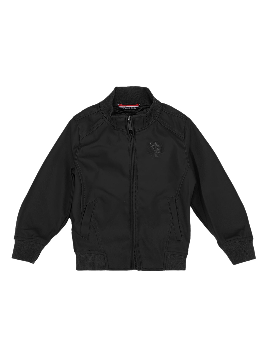 

U.S. Polo Assn. Kids Boys Outdoor Bomber Jacket, Black