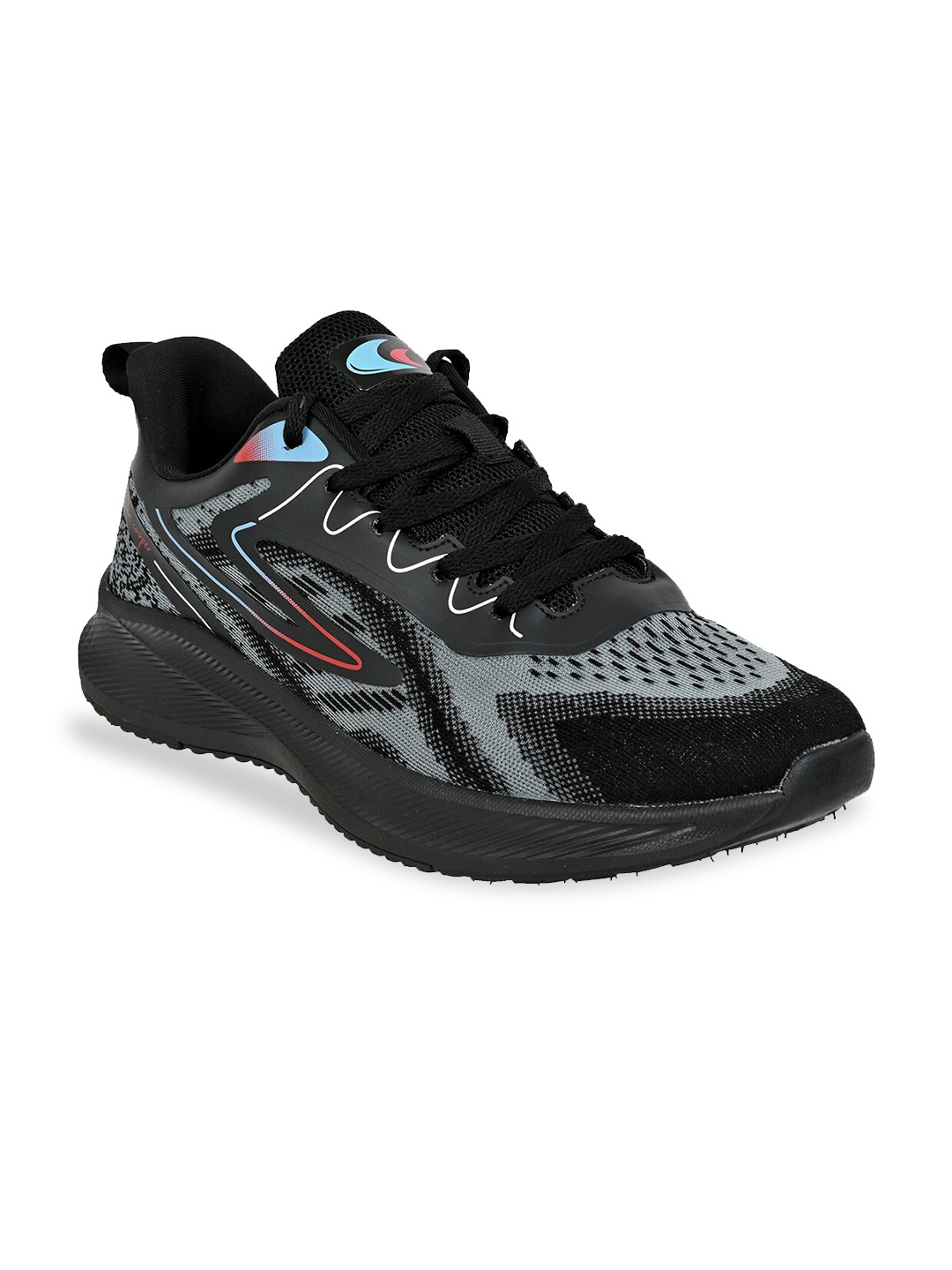 

Allen Cooper Men Anti Odour Durable Road Running Shoes, Black