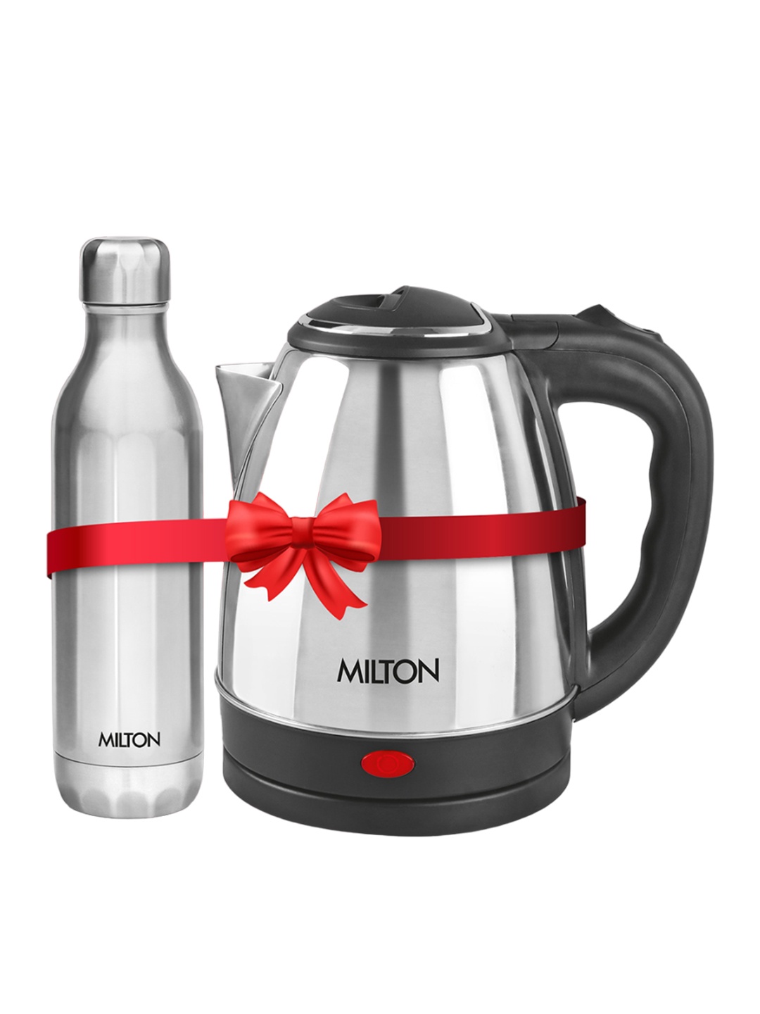 

Milton Go Electro Kettle 1.5 L Silver and Bliss 900 Stainless Steel Water Bottle 790 ml