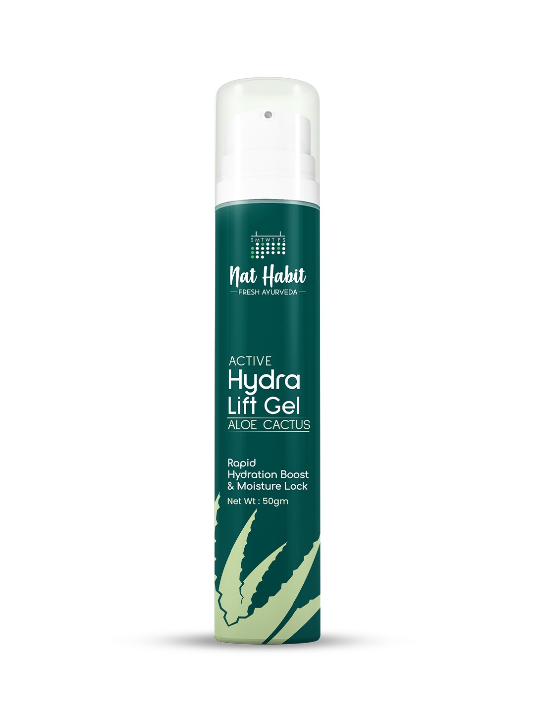 

Nat Habit Active Hydra Lift Gel With Aloe Cactus - 50g, Green