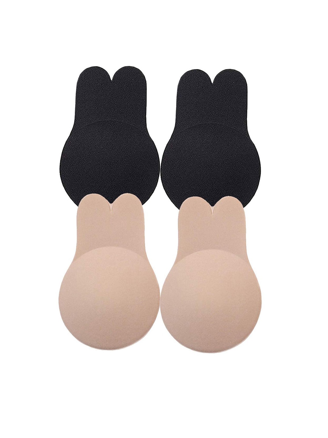 

Krelin Women Set Of 4 Stick-On Push Up Breast Lift Tape, Black