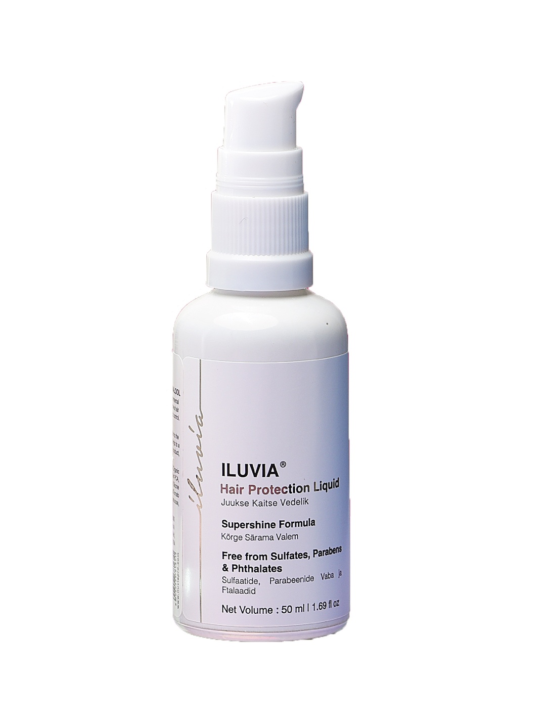 

iluvia Professional Hair Protection Liquid For Frizz Control - 50ml, White