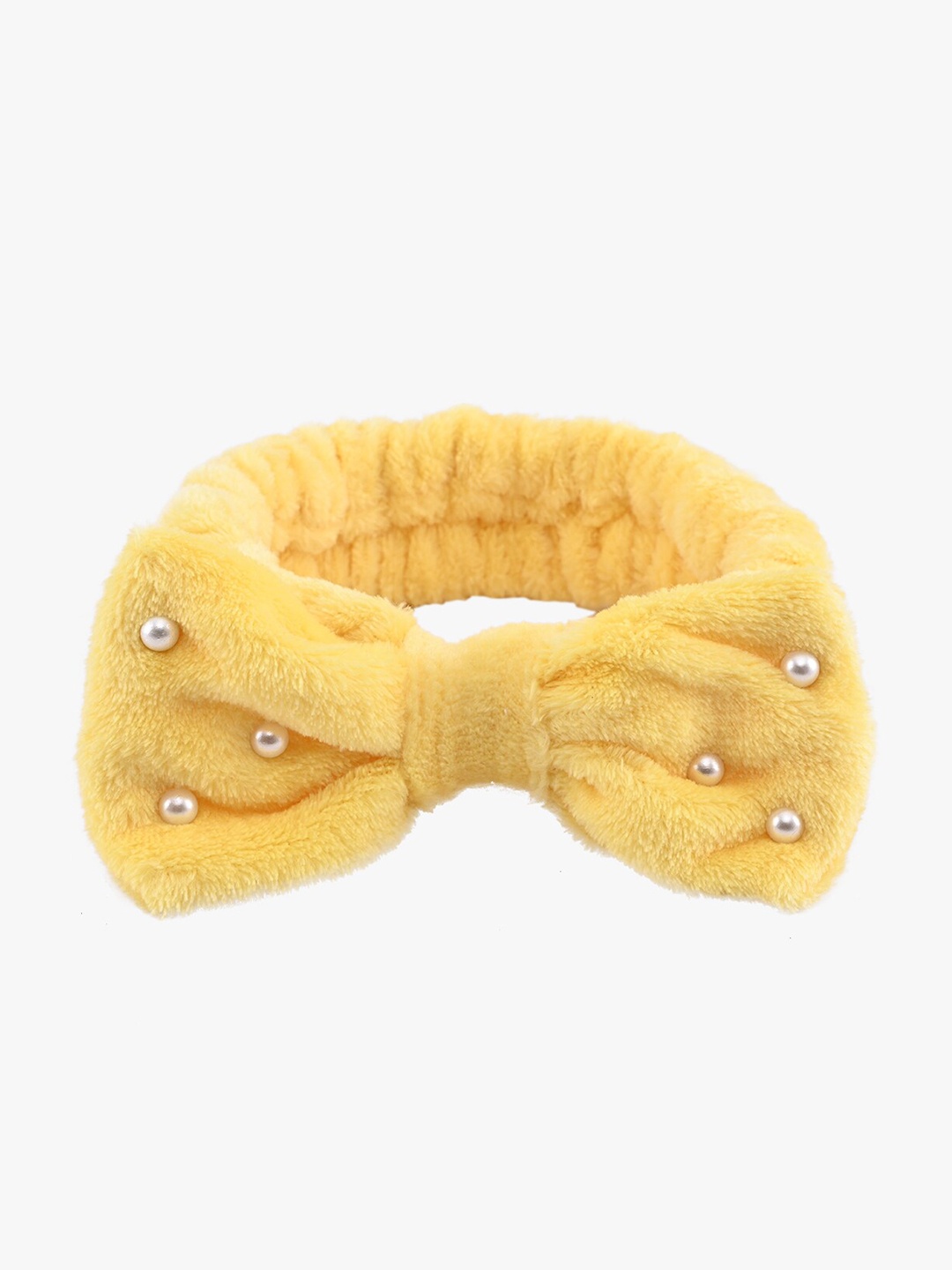 

BuckleUp Beaded Head Band, Yellow