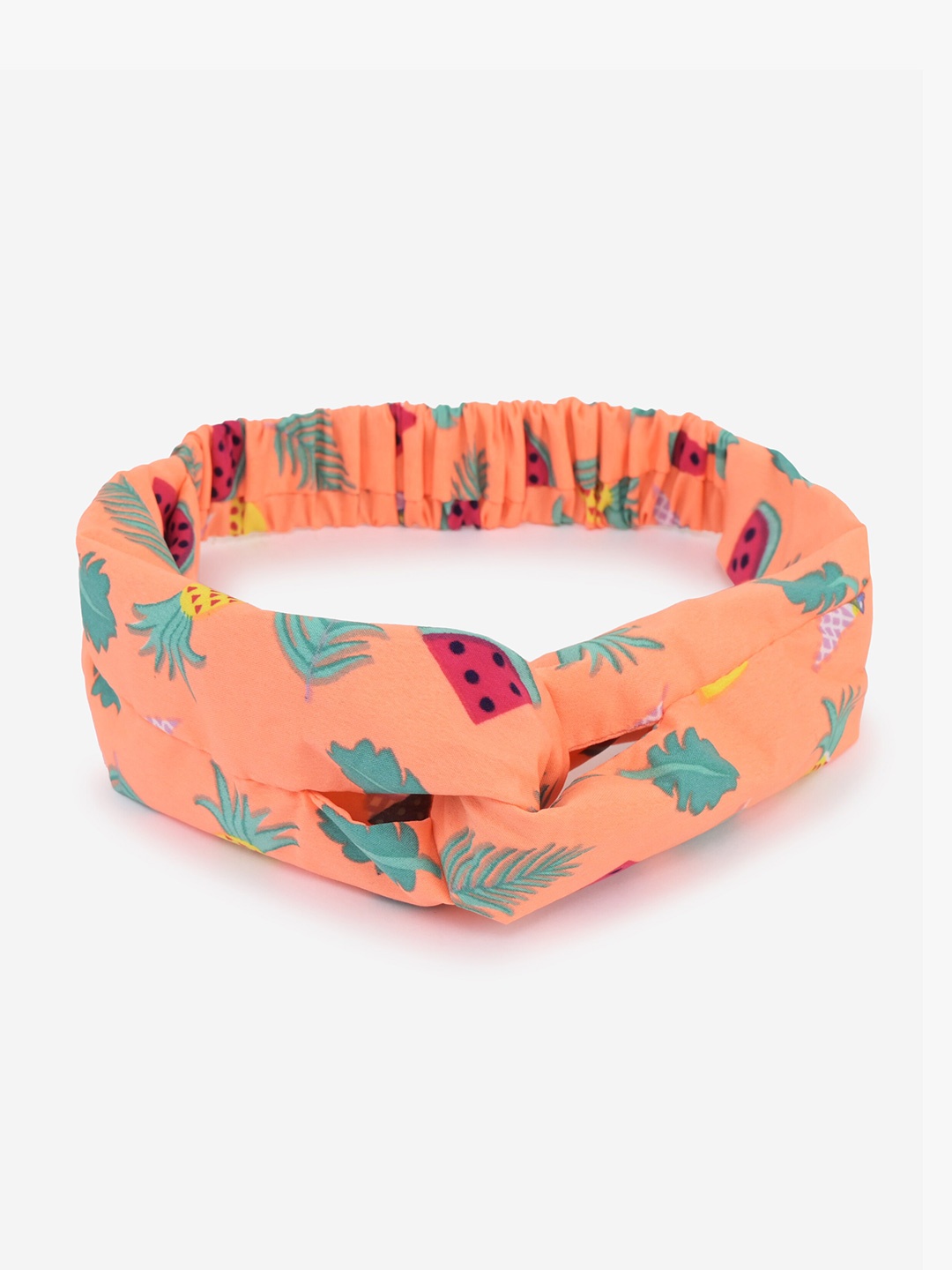 

BuckleUp Printed Head Band, Peach