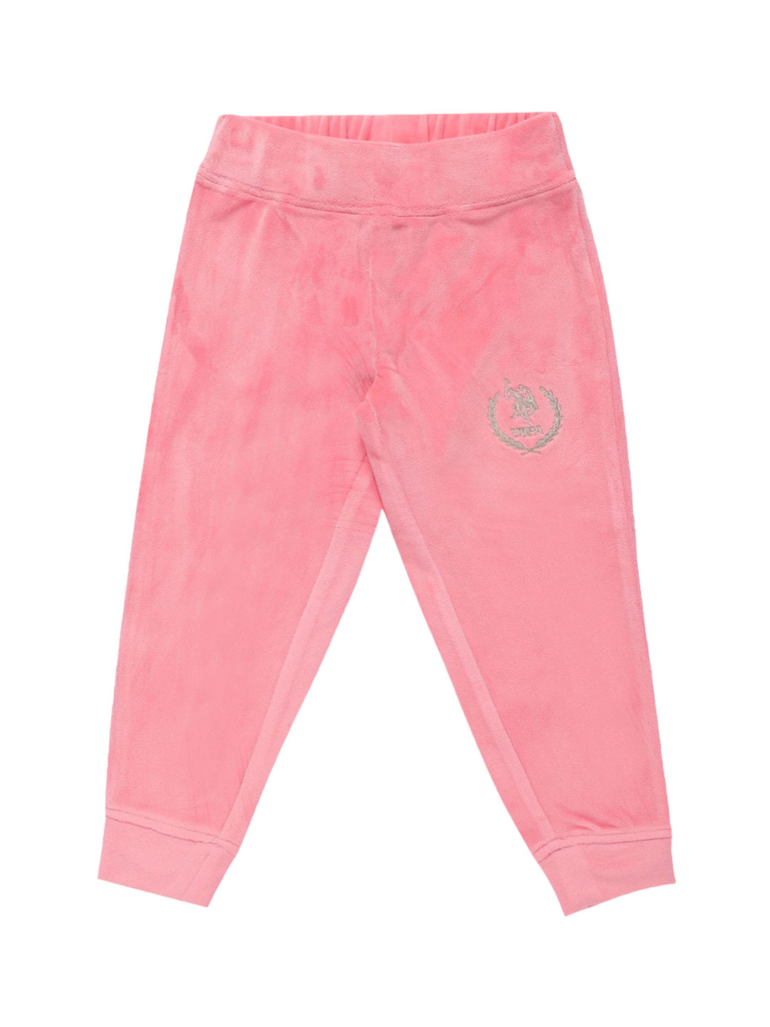 

U.S. Polo Assn. Kids Girls Mid-Rise Joggers, Pink