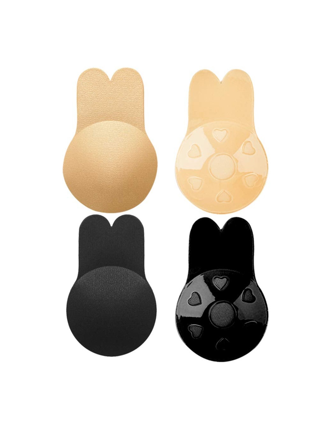 

FIMBUL Set Of 2 Push Up Breast Lift Tape Lingerie accessories, Black