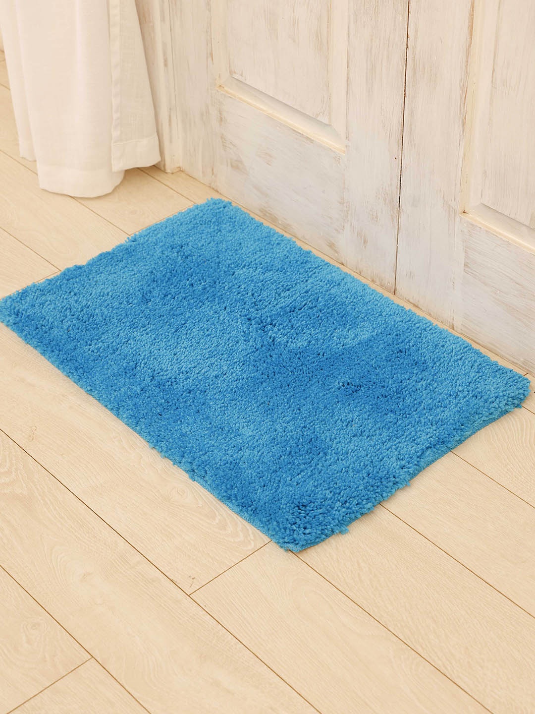 

Ariana Blue Rectangular 1600 GSM Microfibre Anti Skid Bath Rug