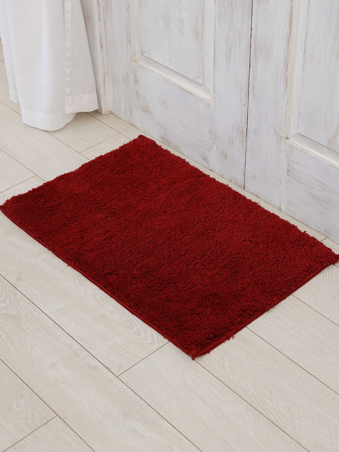 

Ariana Red Texture 1600GSM Microfiber Bath Rugs