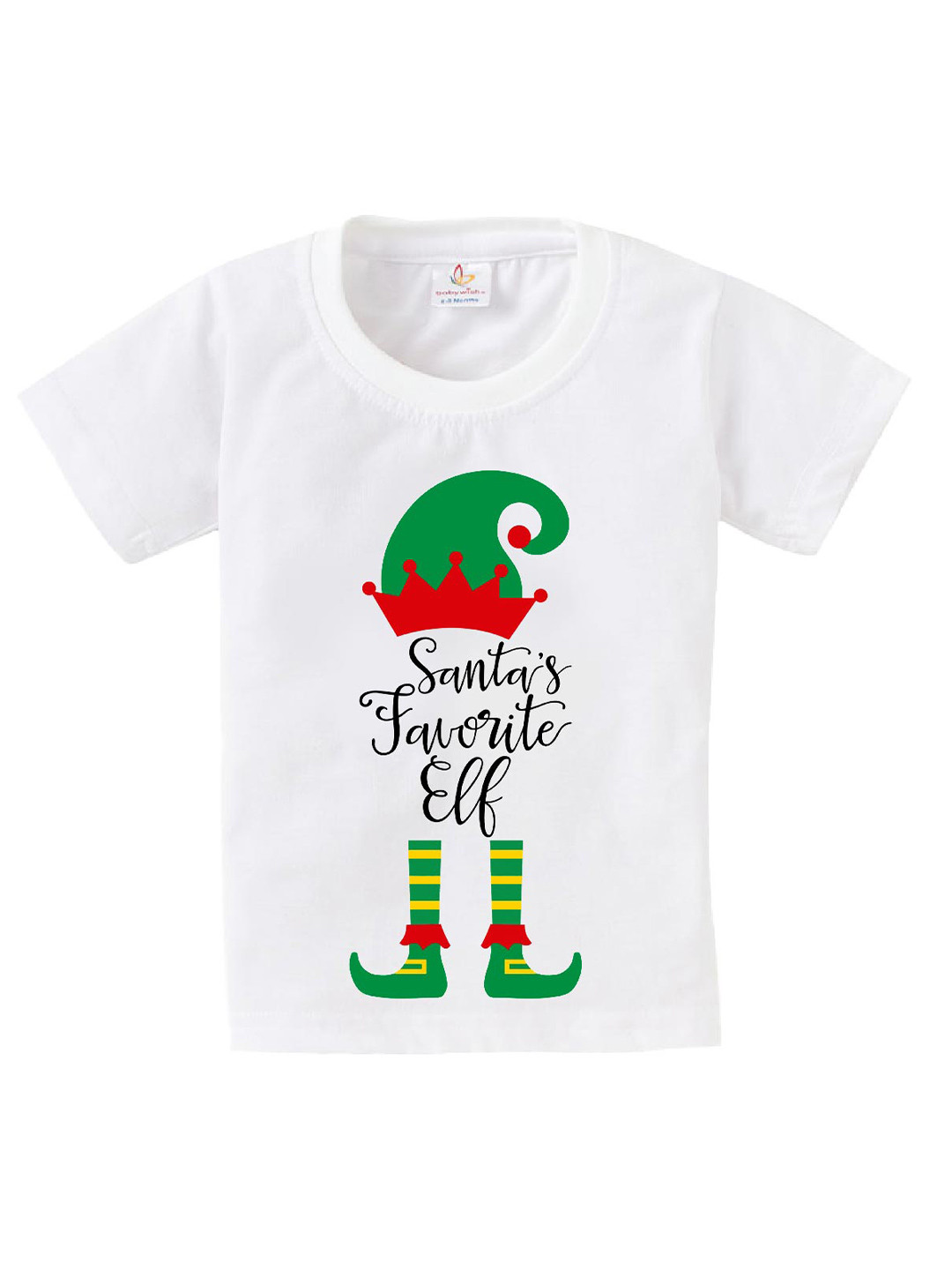 

Babywish Kids Relaxed Fit Graphic Printed Cotton T-shirt, White