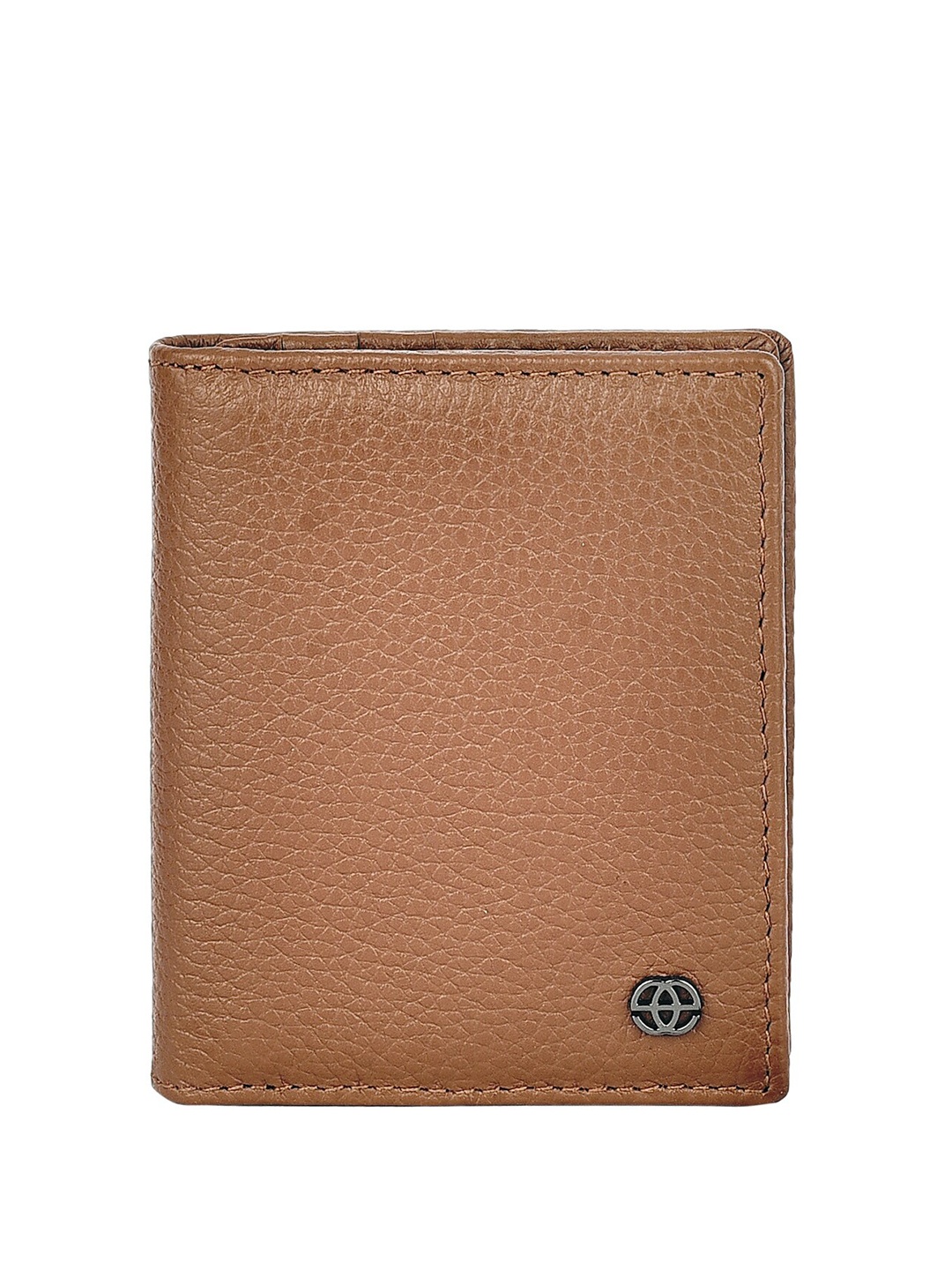 

Eske Unisex Textured RFID Leather Card Holder, Brown