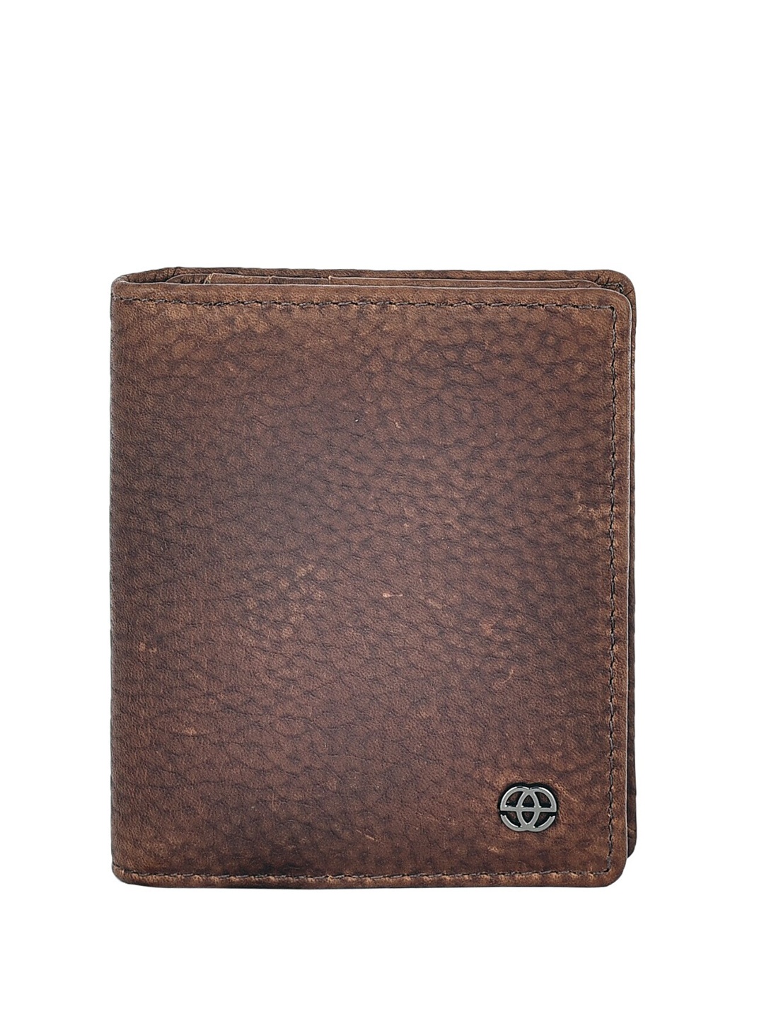 

Eske Unisex Textured Leather RFID Card Holder, Brown