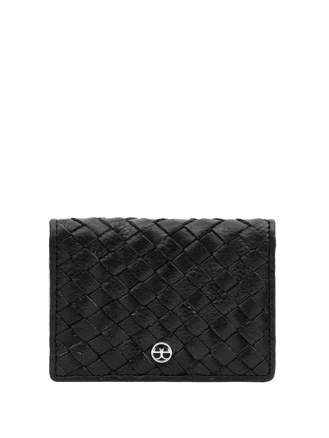 

Eske Unisex RFID Textured Leather Card Holder, Black