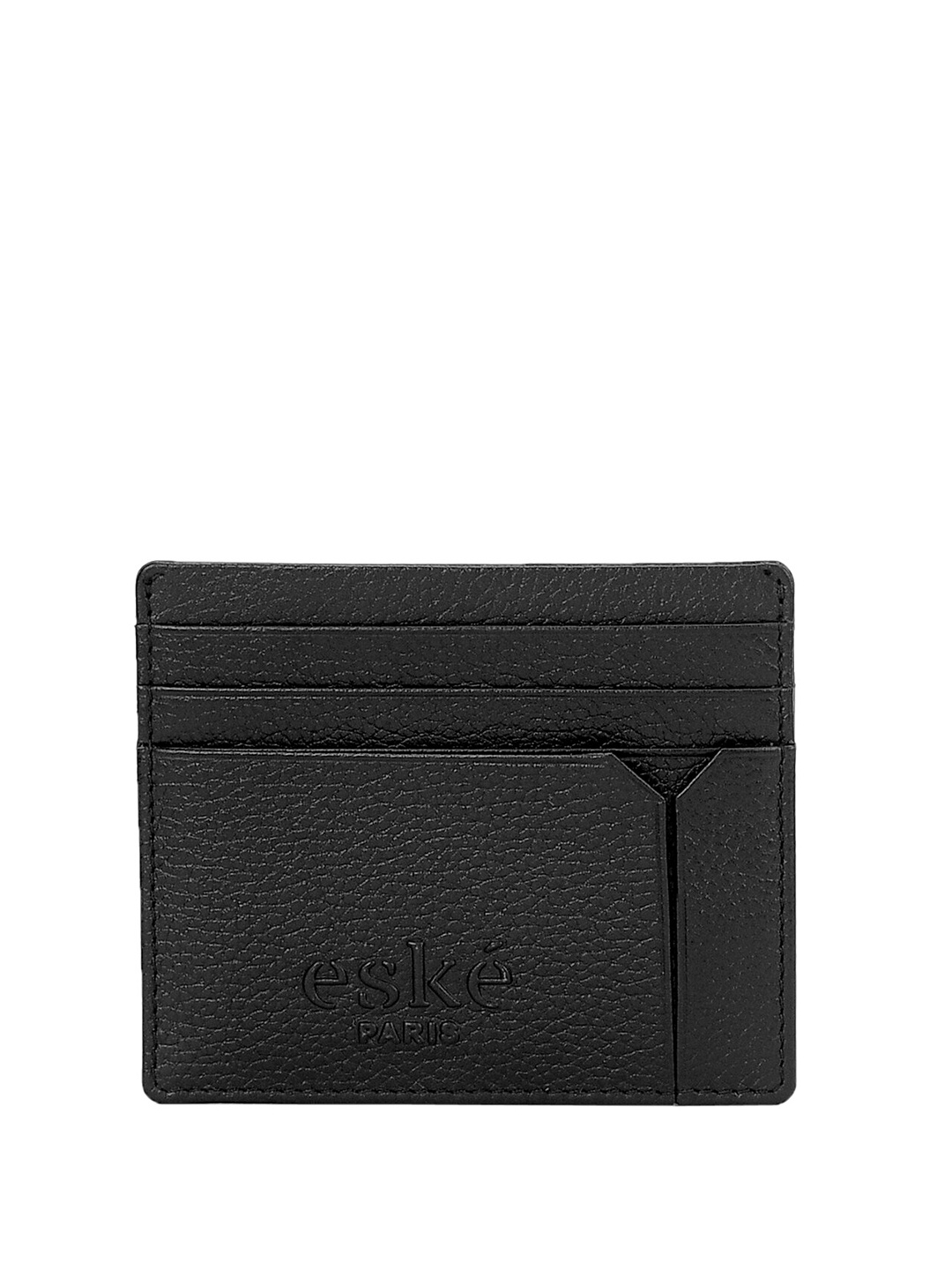 

Eske Unisex Leather Card Holder With RFID Protected, Black