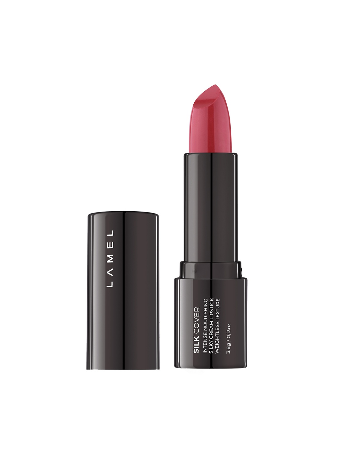 

LAMEL Silk Cover Ultra-Creamy Hydrating Lipstick - Toasty 406, Pink