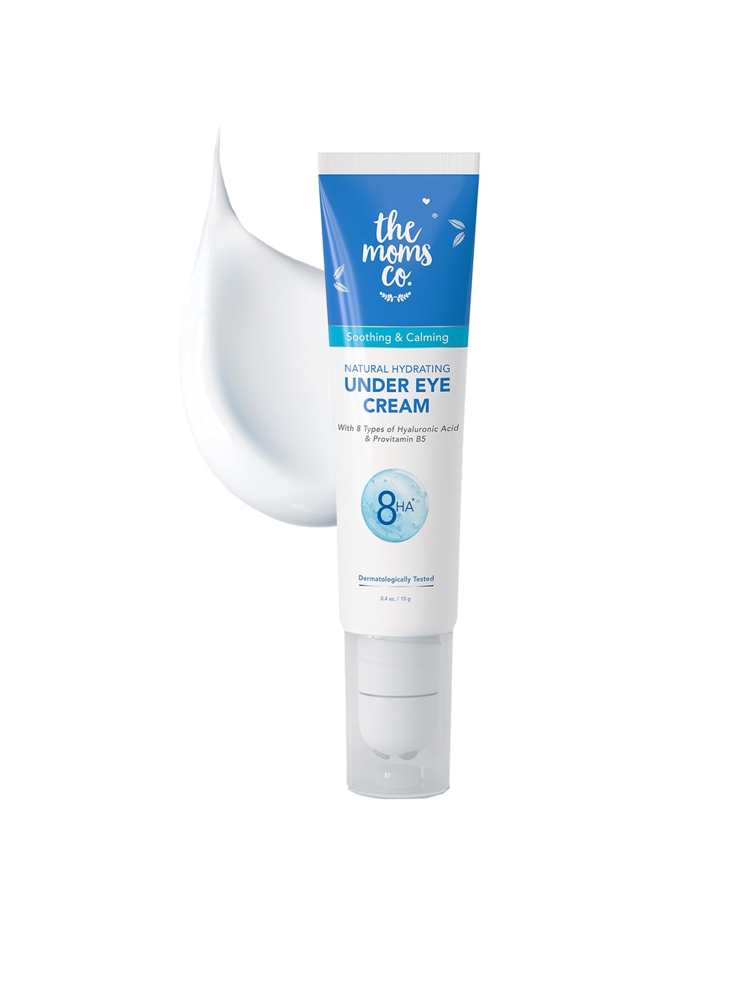 

The Moms Co. Natural Hydrating Under Eye Cream With 8 Types Of Hyaluronic Acid - 10g, White