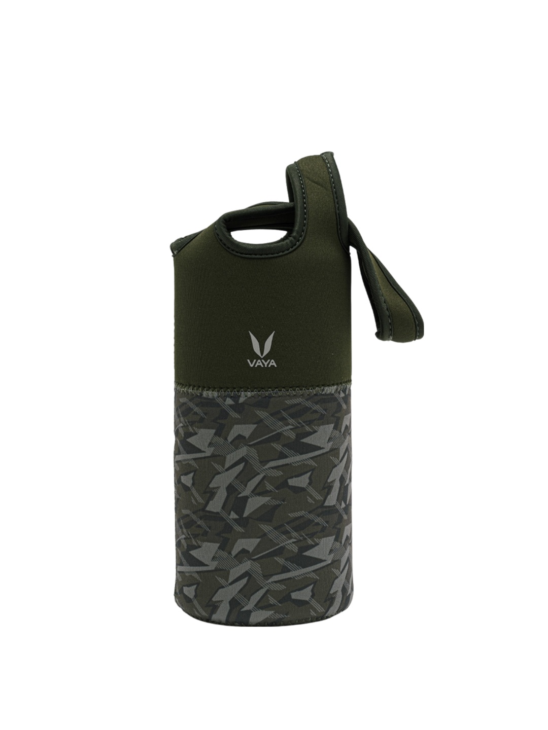 

Vaya GoBag Camouflage Printed Foldable Reversible Lunch Bag, Olive