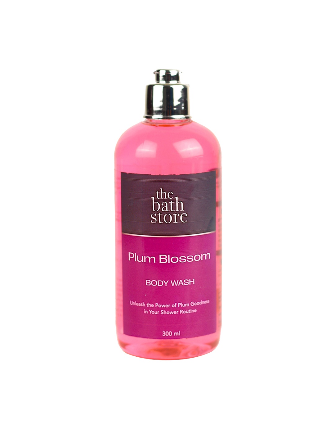 

The Bath Store Plum Blossom Body Wash - Rejuvenates & Energies Skin - 300 ml, Pink