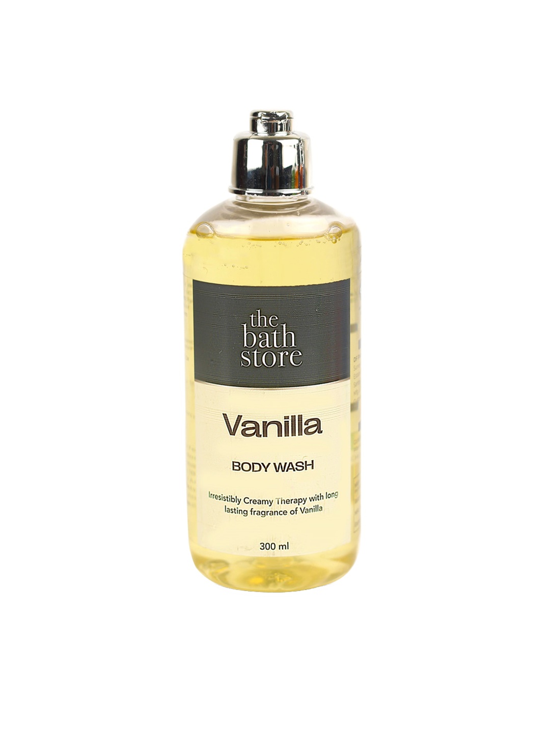 

The Bath Store Vanilla Body Wash For Clean Fresh & Hydrated Skin - 300ml, Yellow