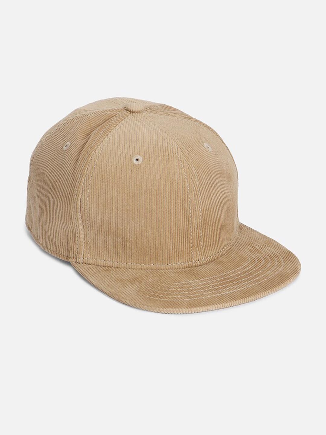 

FOREVER 21 Men Pure Cotton Baseball Cap, Brown