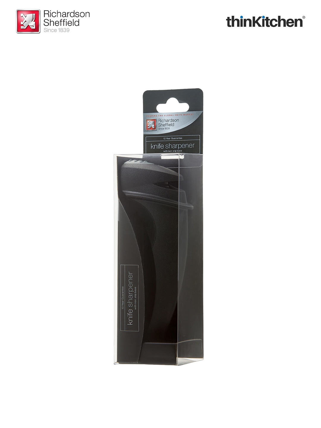 

Richardson Sheffield Black Stainless Steel Knife Sharpener
