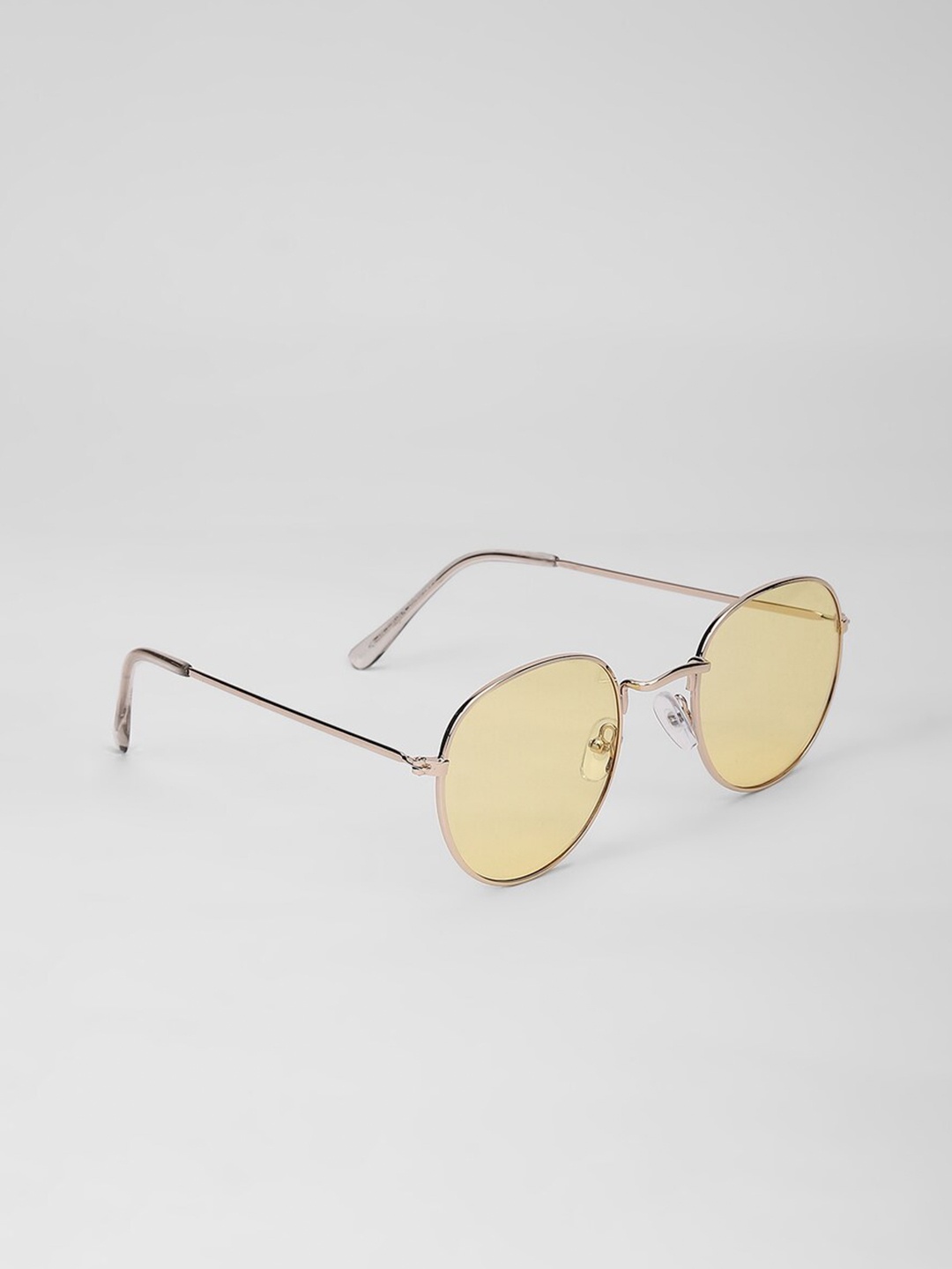 

FOREVER 21 Women Oval Sunglasses F20045420101, Yellow
