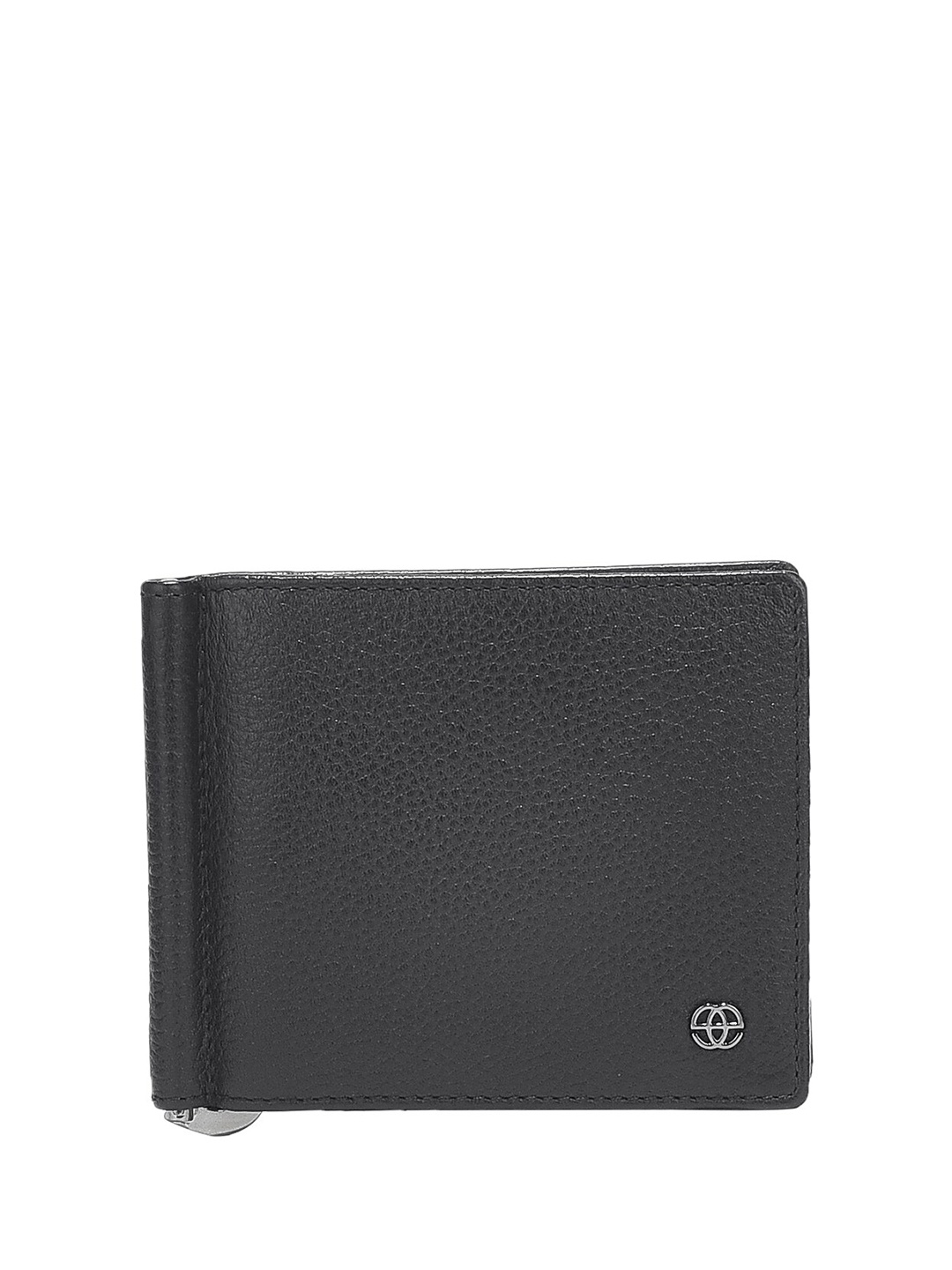 

Eske Unisex Textured Leather Money Clip With RFID Protected, Black