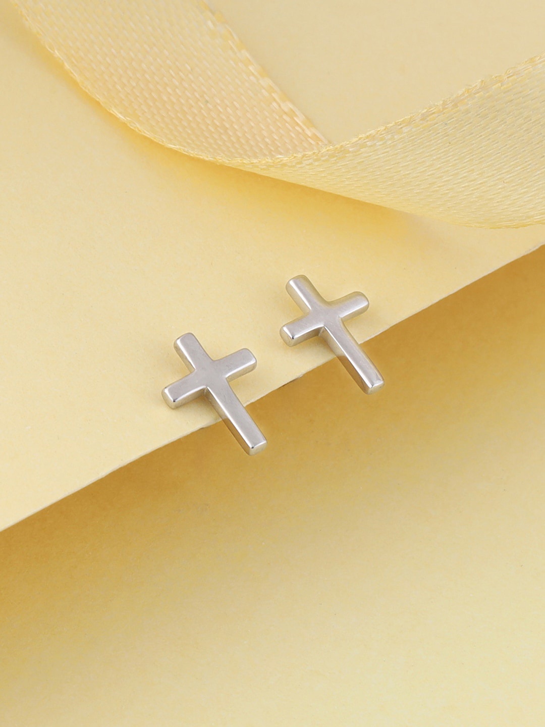 

GIVA Rhodium Plated Sterling Silver Studs Earrings