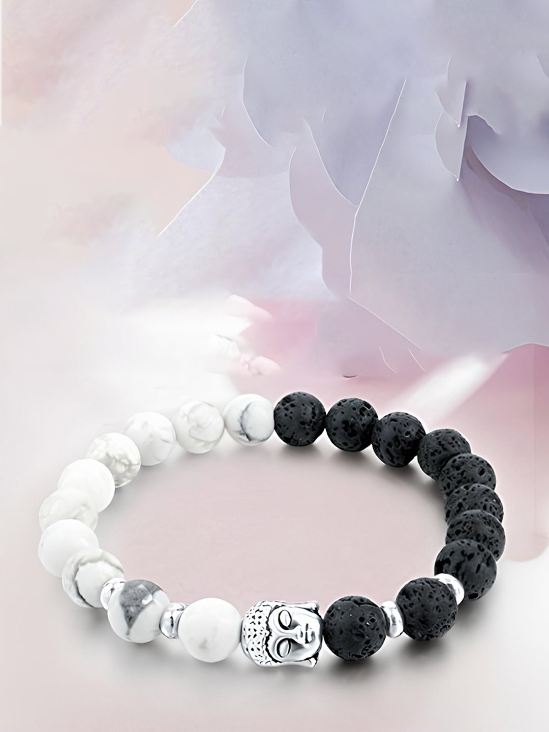 

KARISHMA KREATIONS Unisex Beaded Bracelet, Black